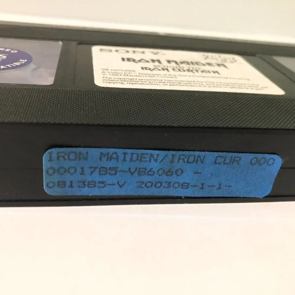 1984 Iron Maiden Behind The Iron Curtain VHS  Sony Video EP - Picture 12 of 15